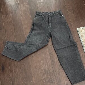 H&M Dark Gray barrel Jeans